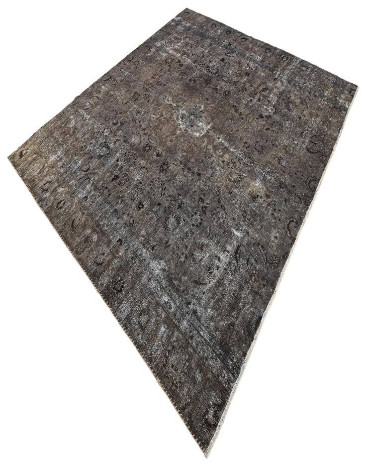 Detail image of  8' 2 x 8' 10  Hand Knotted Ultra Vintage Persian Wool Square Rug