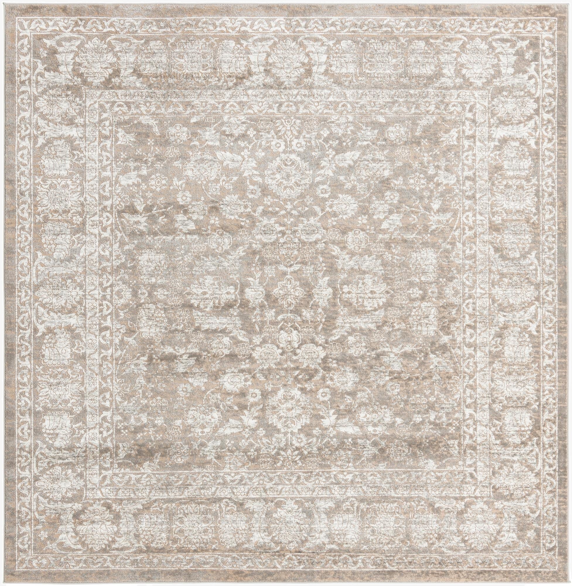 Jill Zarin 7' 10 x 7' 10 Uptown Central Park Square Rug