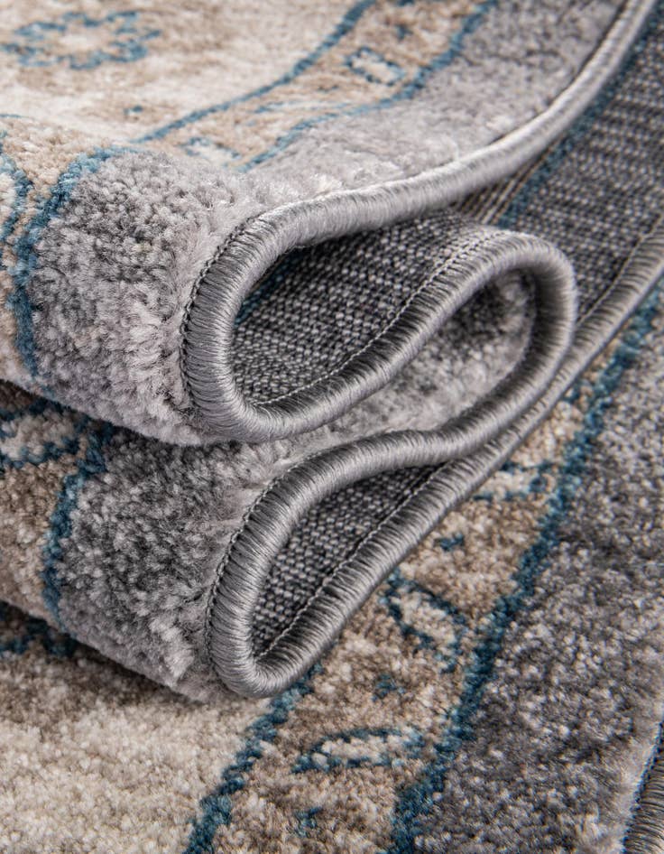 Detail image of  5' x 5' Viola Square Rug