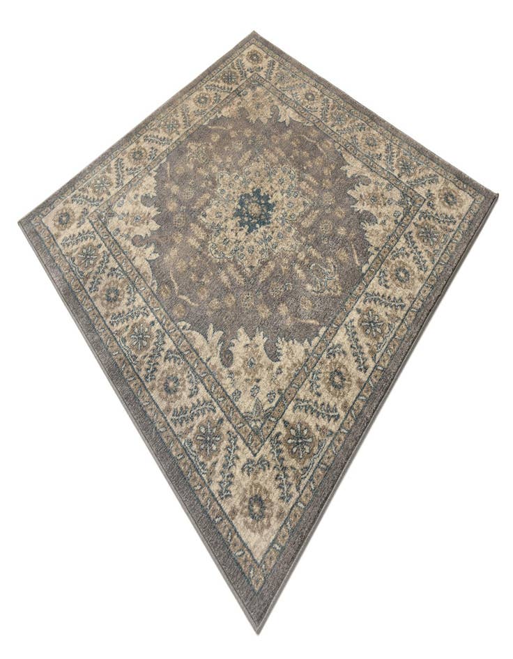 Detail image of  5' x 5' Viola Square Rug