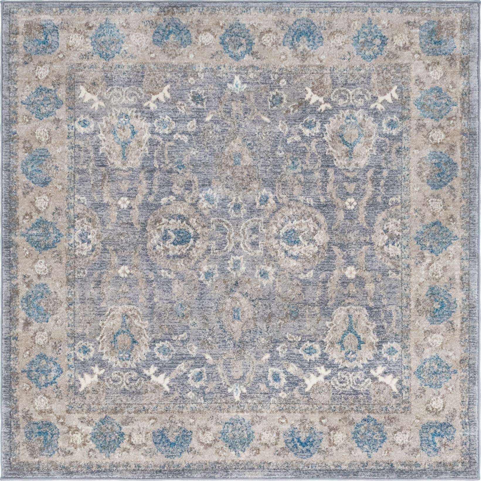  5' x 5' Viola Square Rug