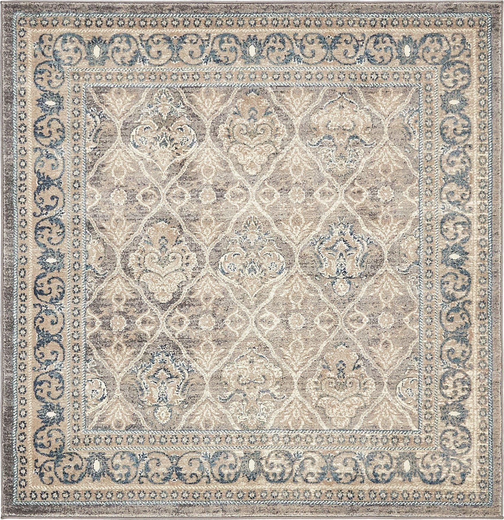  5' x 5' Viola Square Rug