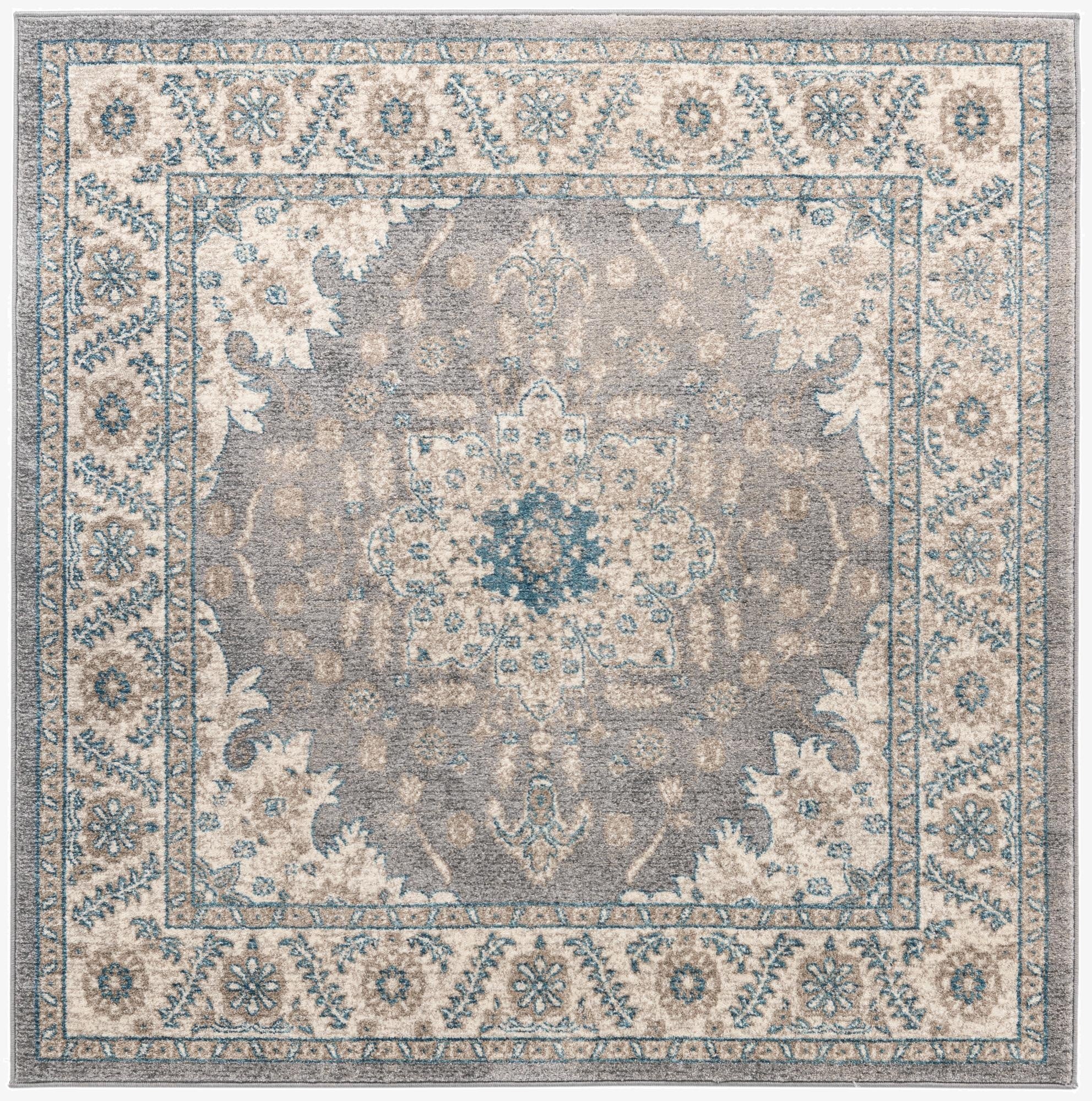  5' x 5' Viola Square Rug