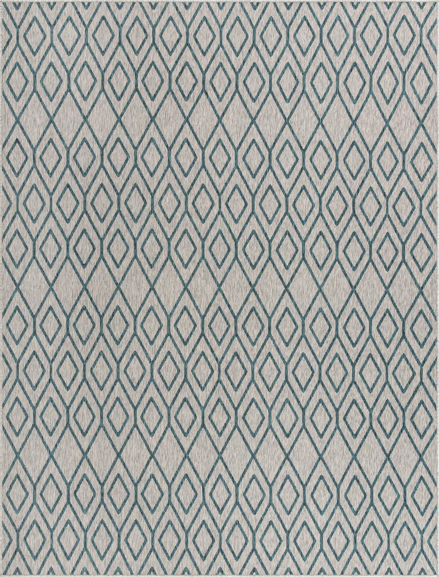  9' x 12'  Washable Jill Zarin Turks and Caicos Indoor / Outdoor Rug