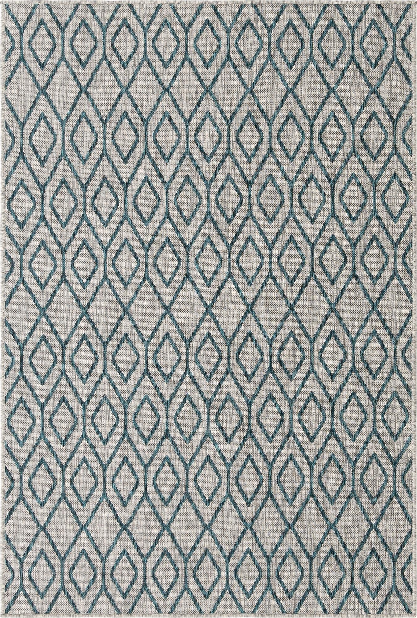  4' x 6'  Washable Jill Zarin Turks and Caicos Indoor / Outdoor Rug