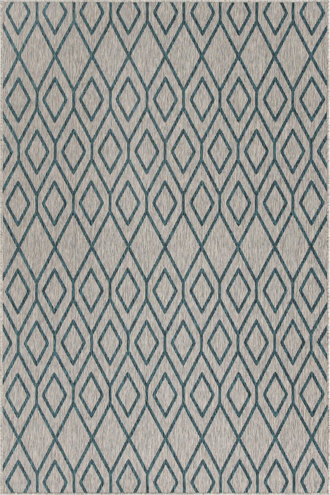  6' x 9'  Washable Jill Zarin Turks and Caicos Indoor / Outdoor Rug