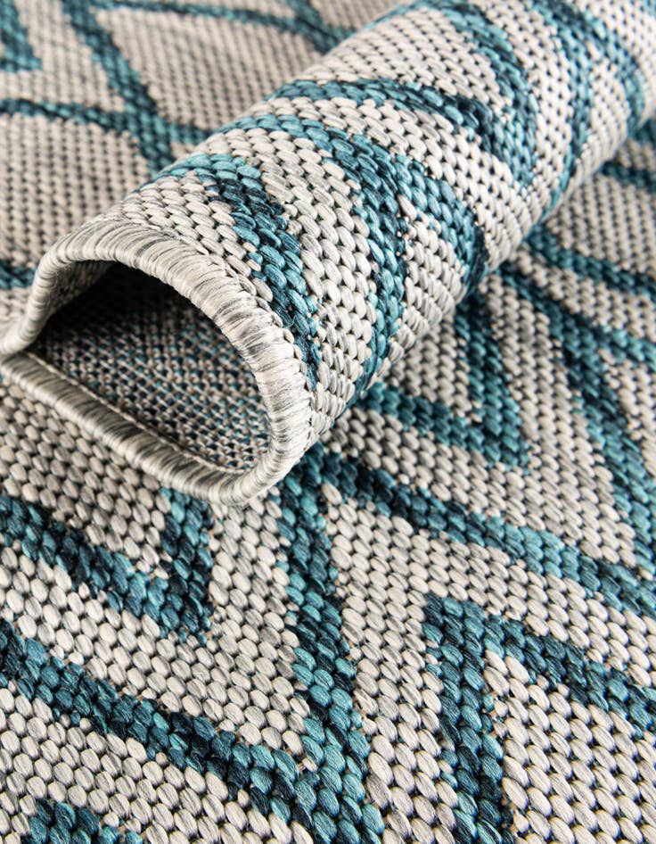 Detail image of  2' x 8'  Washable Jill Zarin Turks and Caicos Indoor / Outdoor Runner Rug