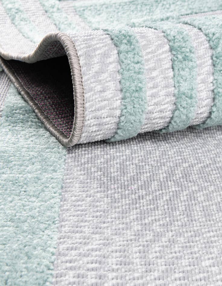 Detail image of  7' 10 x 7' 10  Washable Aruba Indoor / Outdoor Square Rug