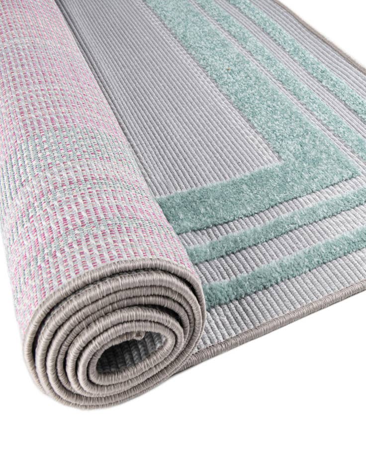 Detail image of  7' 10 x 7' 10  Washable Aruba Indoor / Outdoor Square Rug