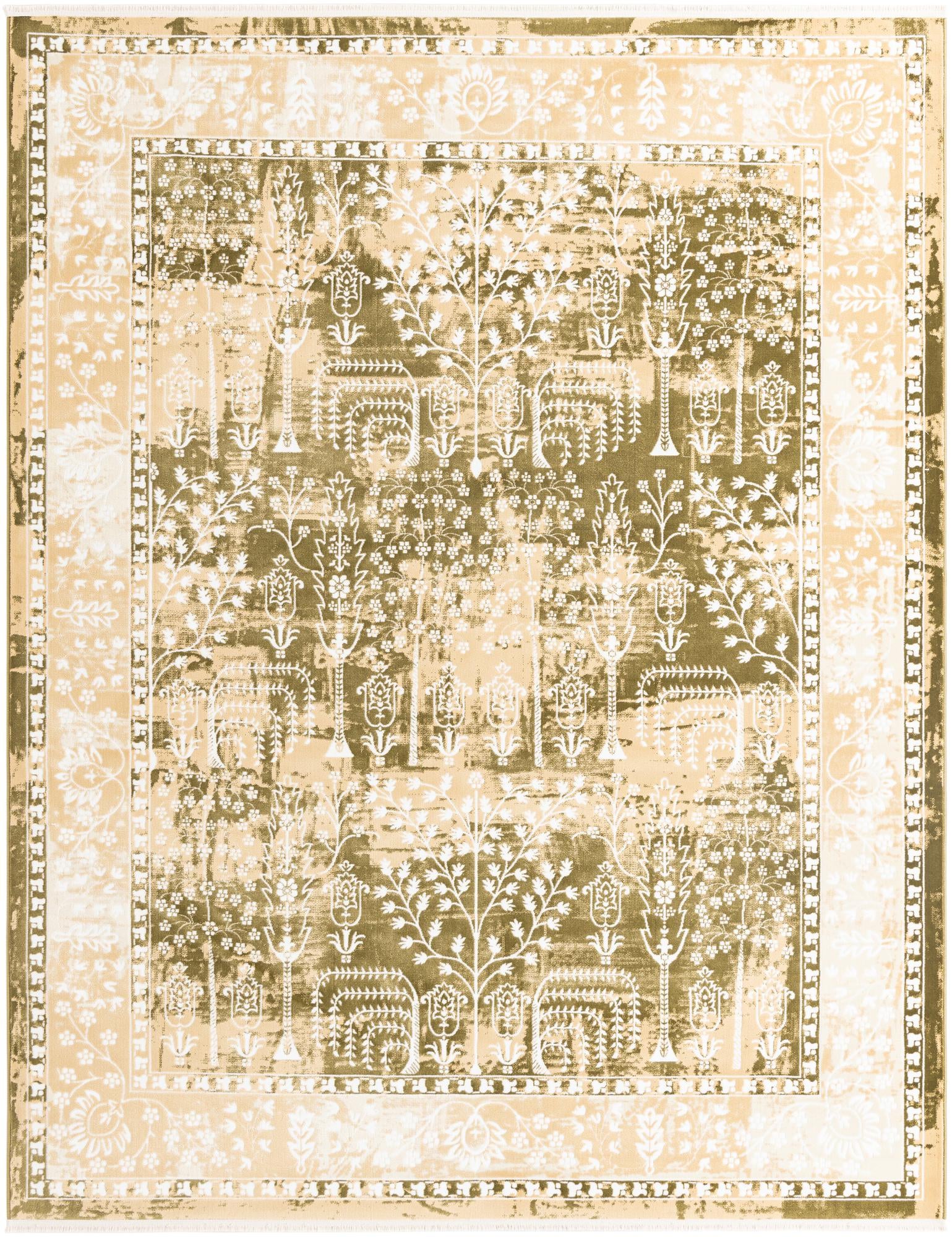 Rug Green and Beige Swatch link