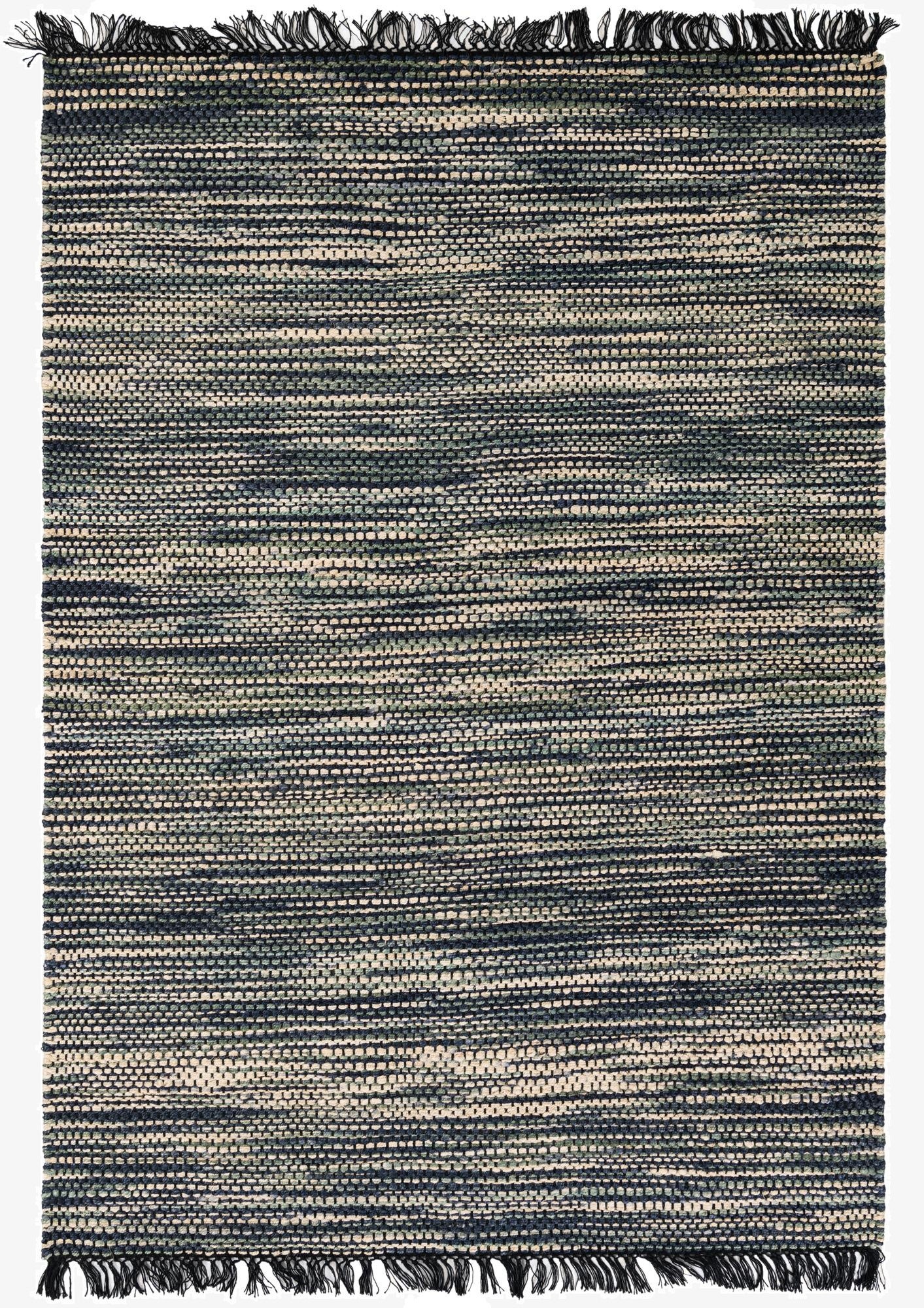  6' 1 x 9'  Hand Woven Chunky Jute Rug