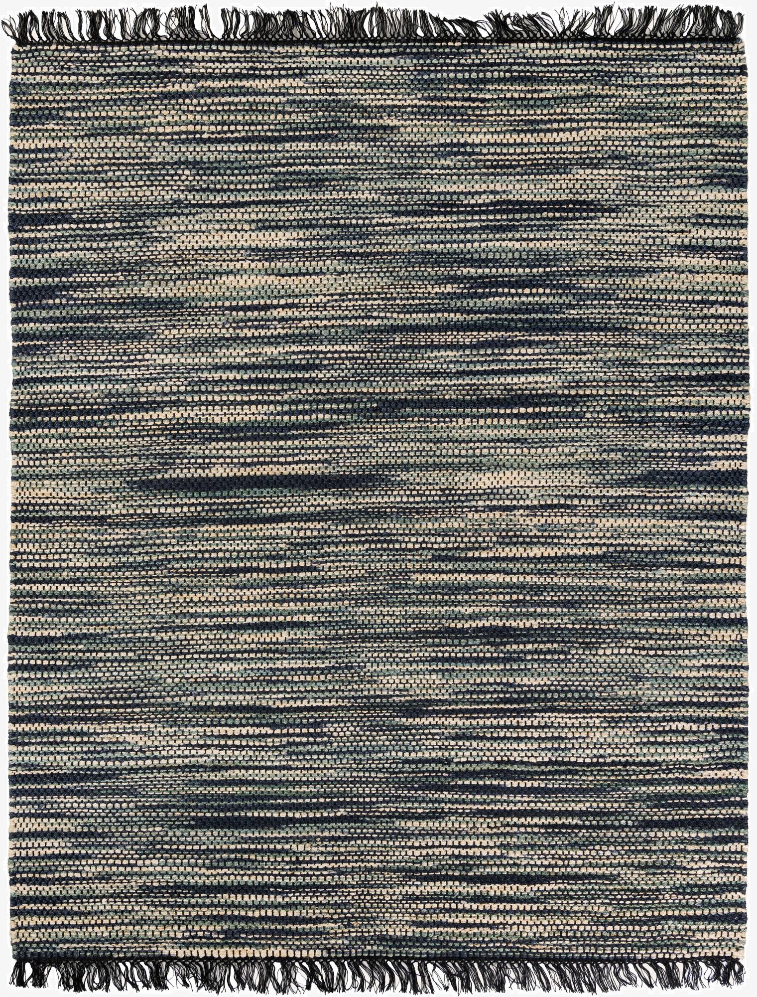  7' 10 x 10'  Hand Woven Chunky Jute Rug