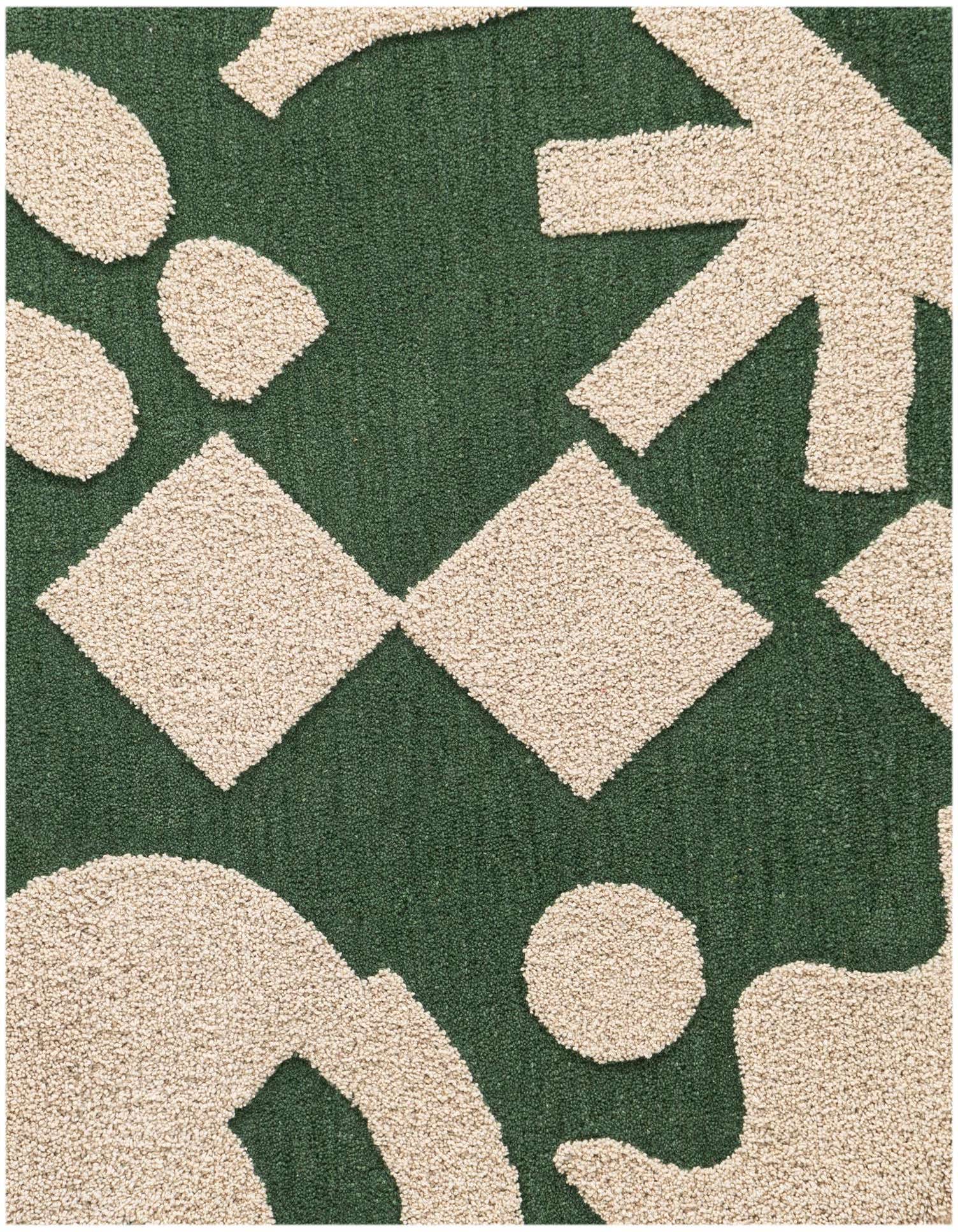 Primary image  3' 3 x 5' 3 Handtufted Wool Rug