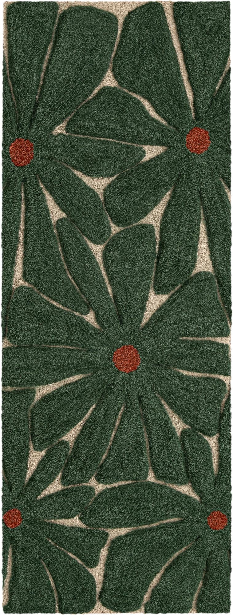 Rug Green and Ivory Swatch link