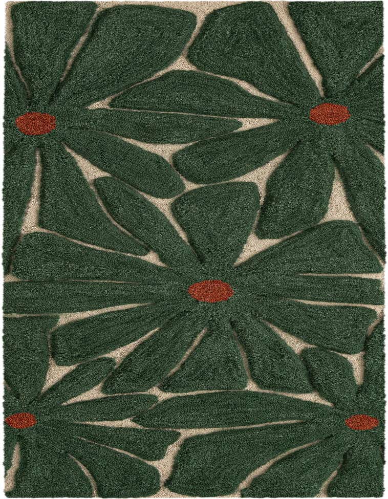 Primary image  2' x 6' 1 Handtufted Wool Runner Rug