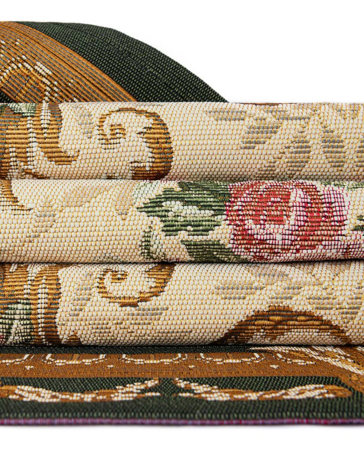 Detail image of  2' x 6'  Washable Traditional Indoor / Outdoor Runner Rug