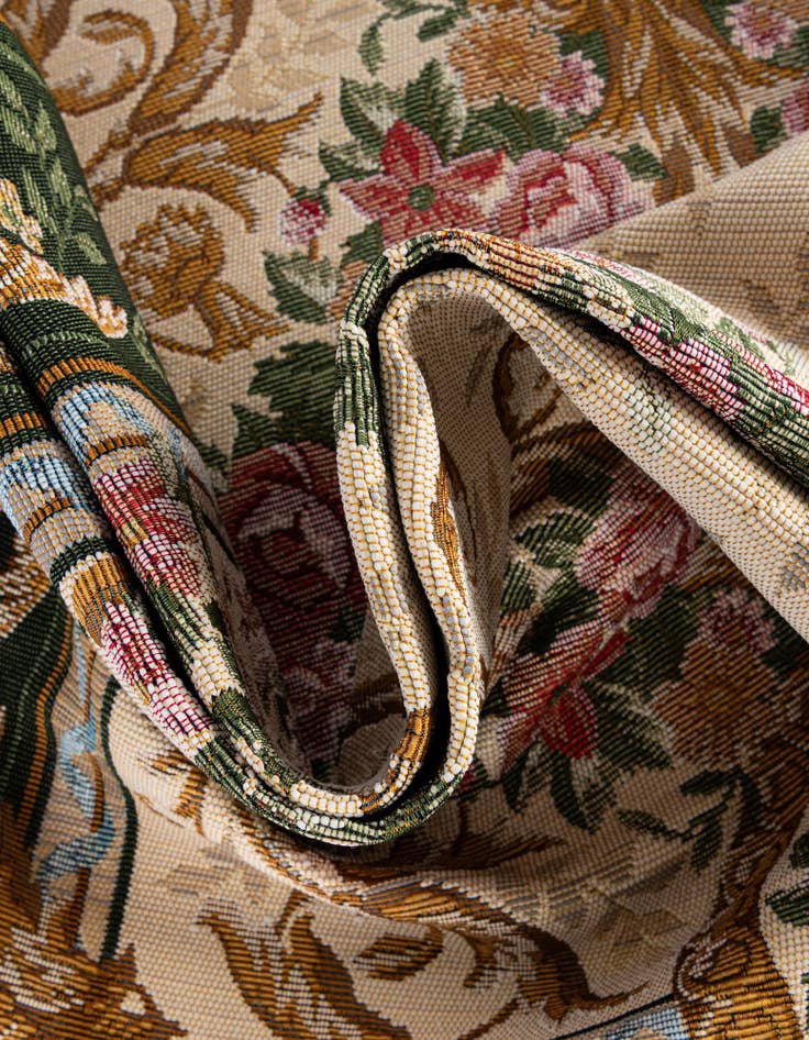 Detail image of  2' x 5'  Washable Traditional Indoor / Outdoor Runner Rug