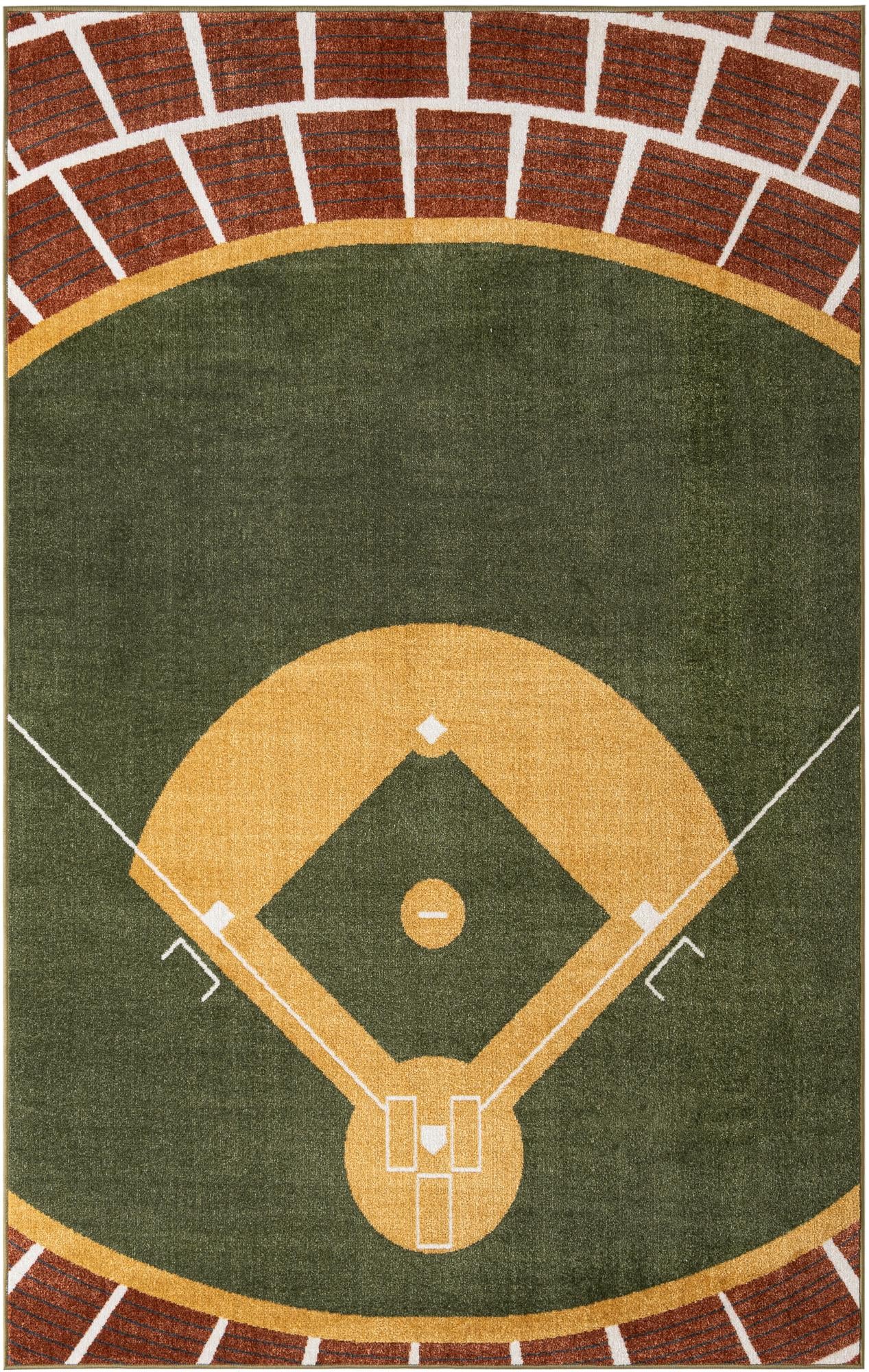 Rug Green and Terra Swatch link