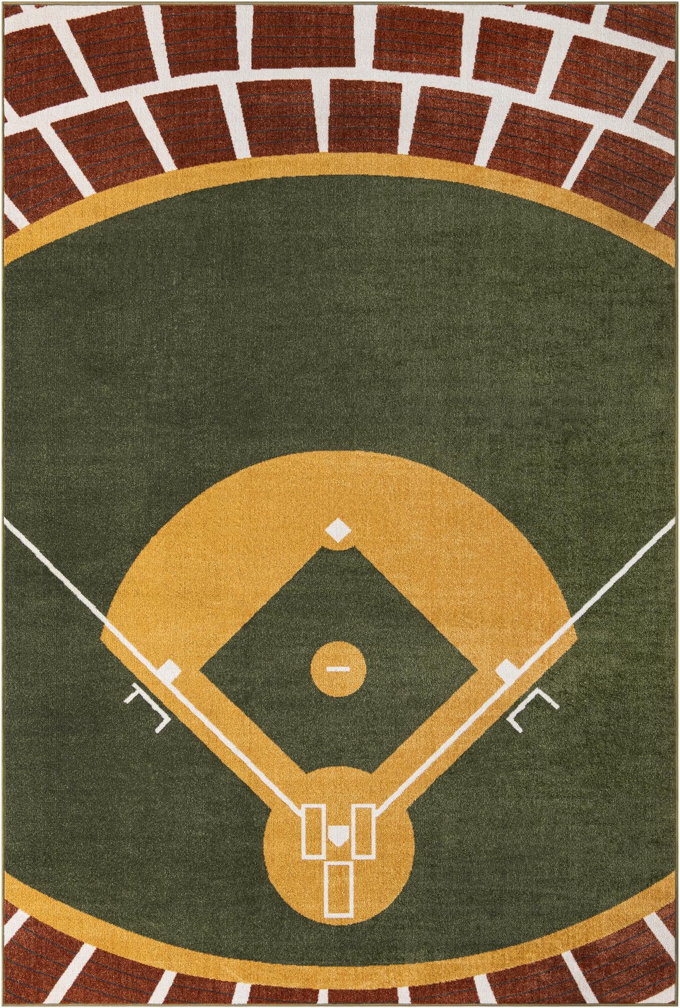 Rug Green and Terra Swatch link