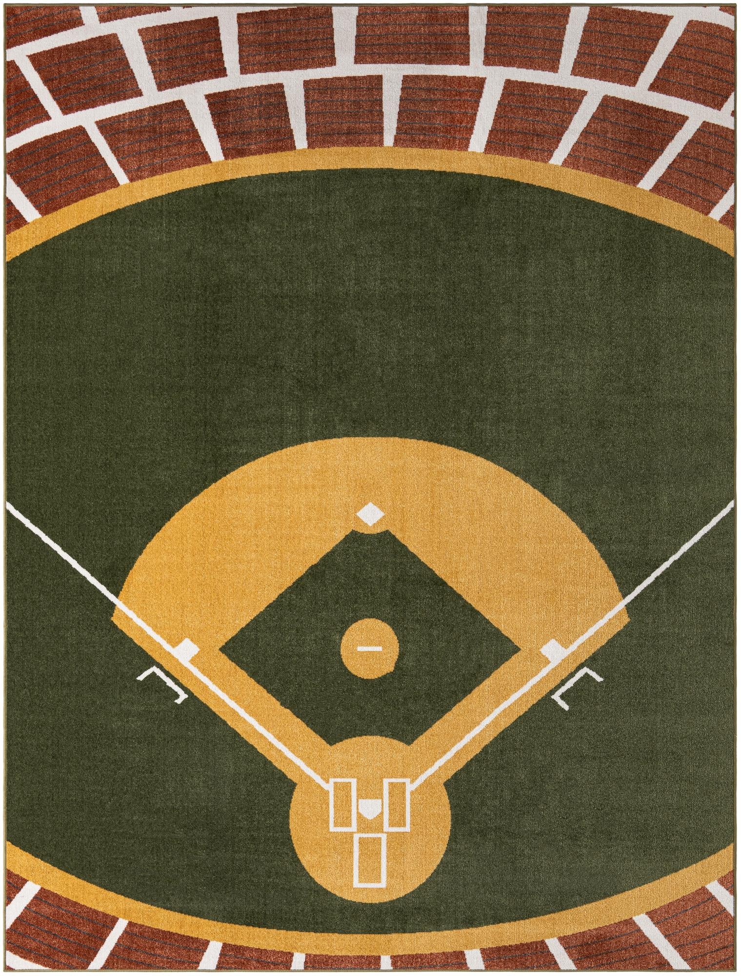 Rug Green and Terra Swatch link