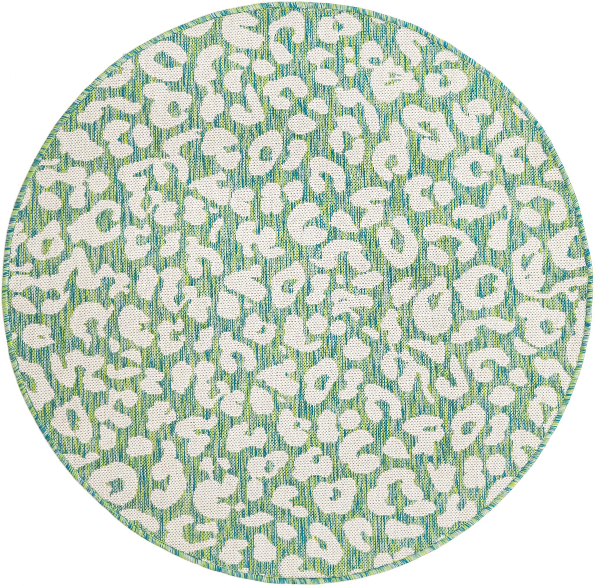 Rug Green Blue Swatch link