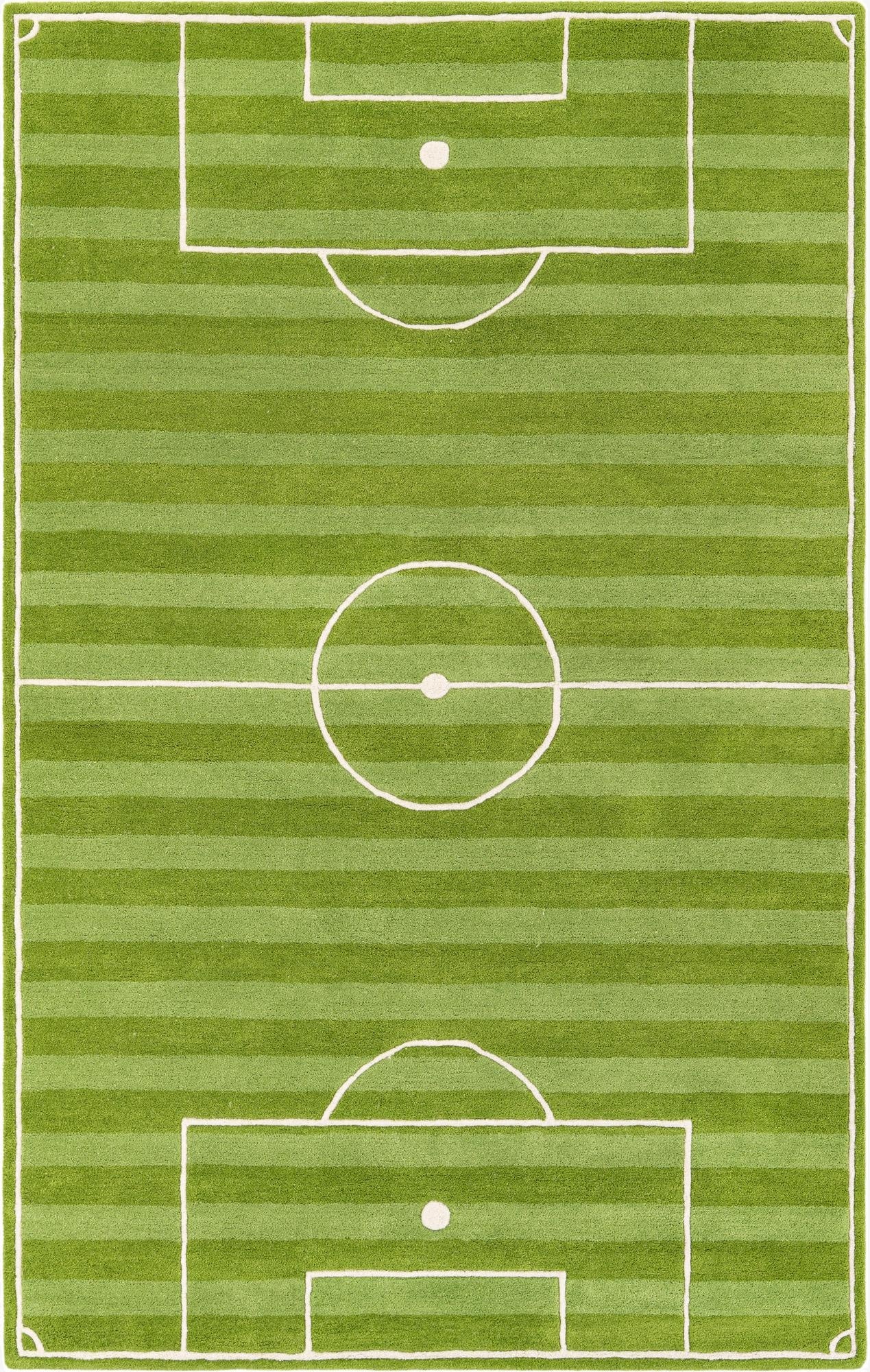 Primary image  5' 1 x 8' Playtime Kids Wool Freeform Rug