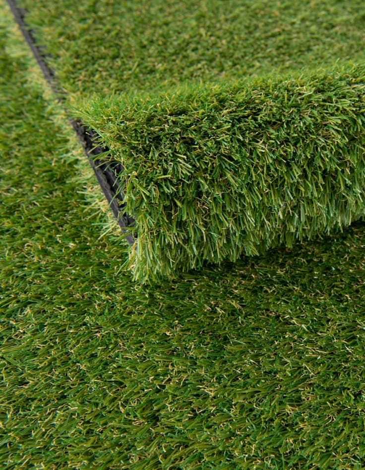 Detail image of  3' x 6'  Washable Grass Indoor / Outdoor Hearth Rug