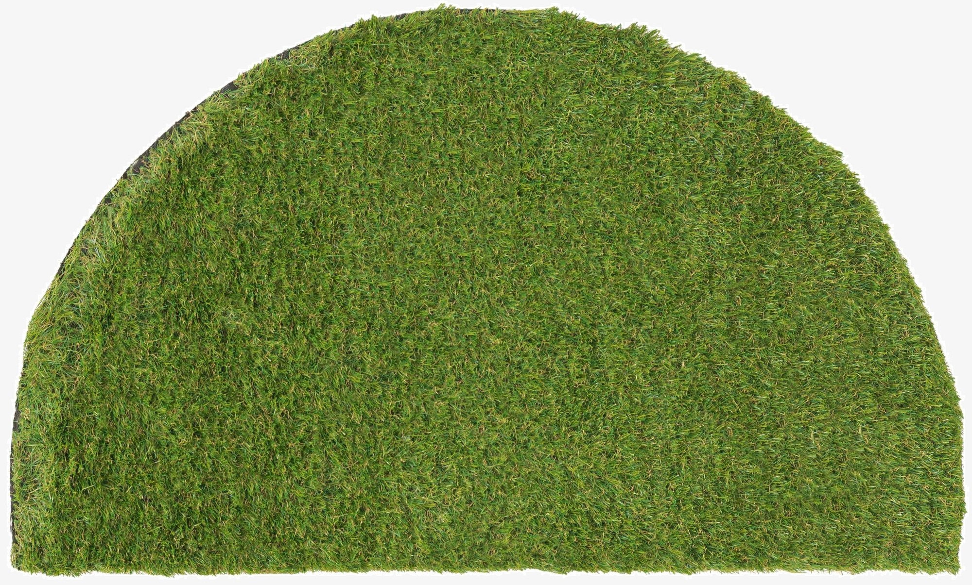  2' 2 x 3' 7  Washable Grass Indoor / Outdoor Hearth Rug