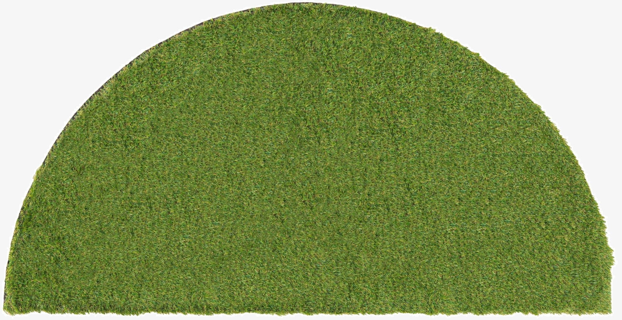  3' x 6'  Washable Grass Indoor / Outdoor Hearth Rug