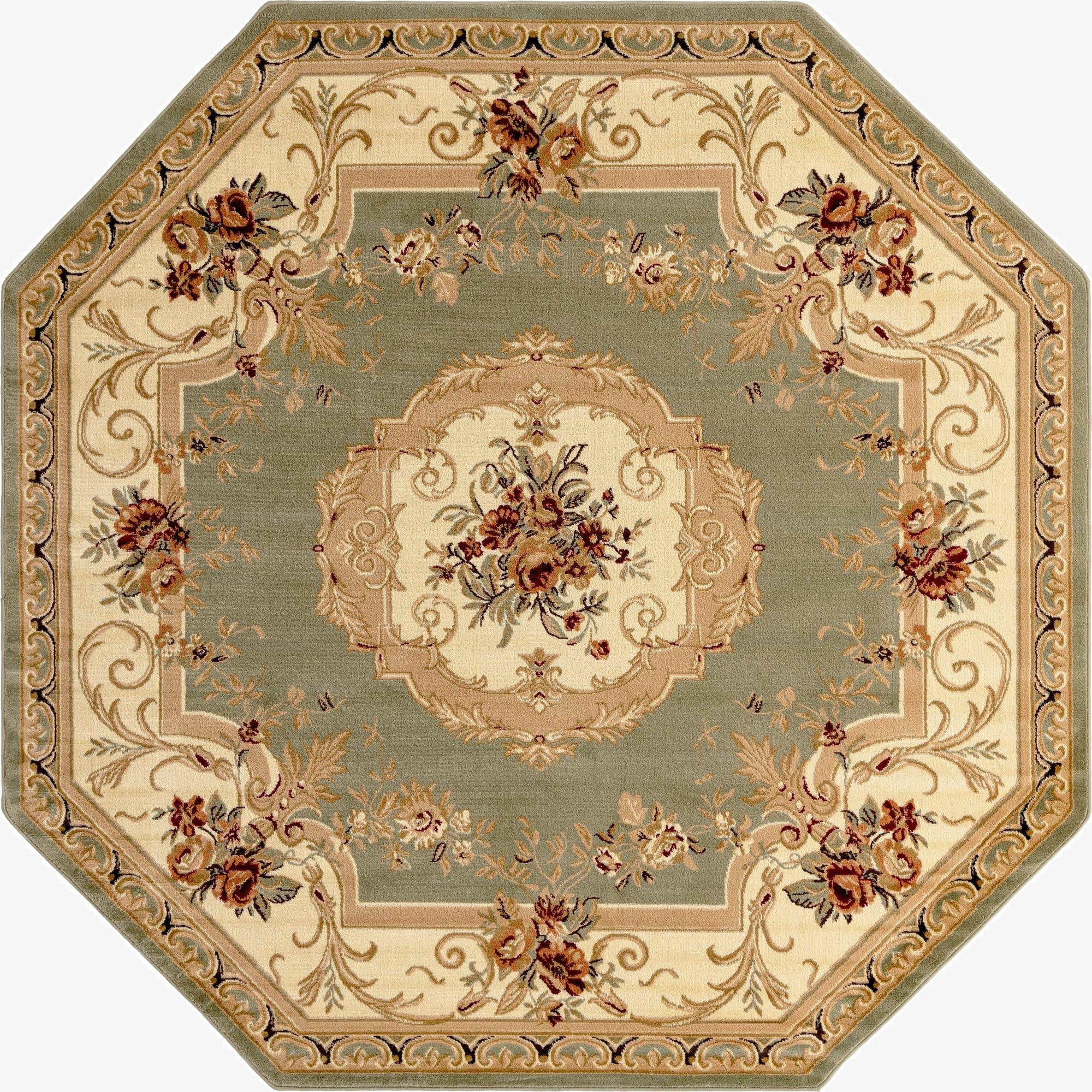  7' 10 x 7' 10 Chateau Octagon Rug