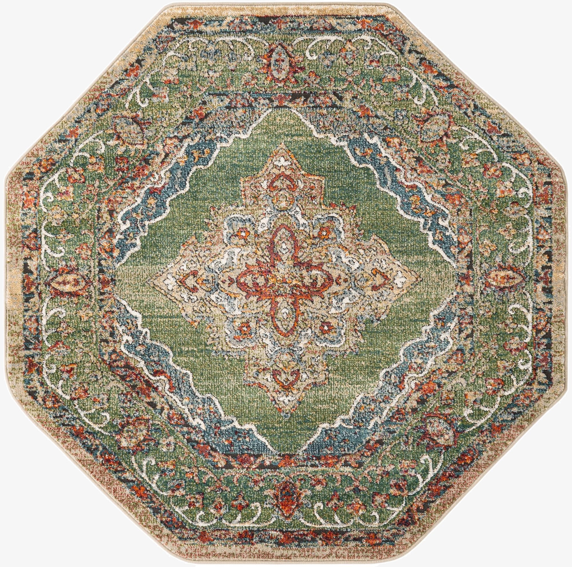  5' x 5' Isabella Octagon Rug