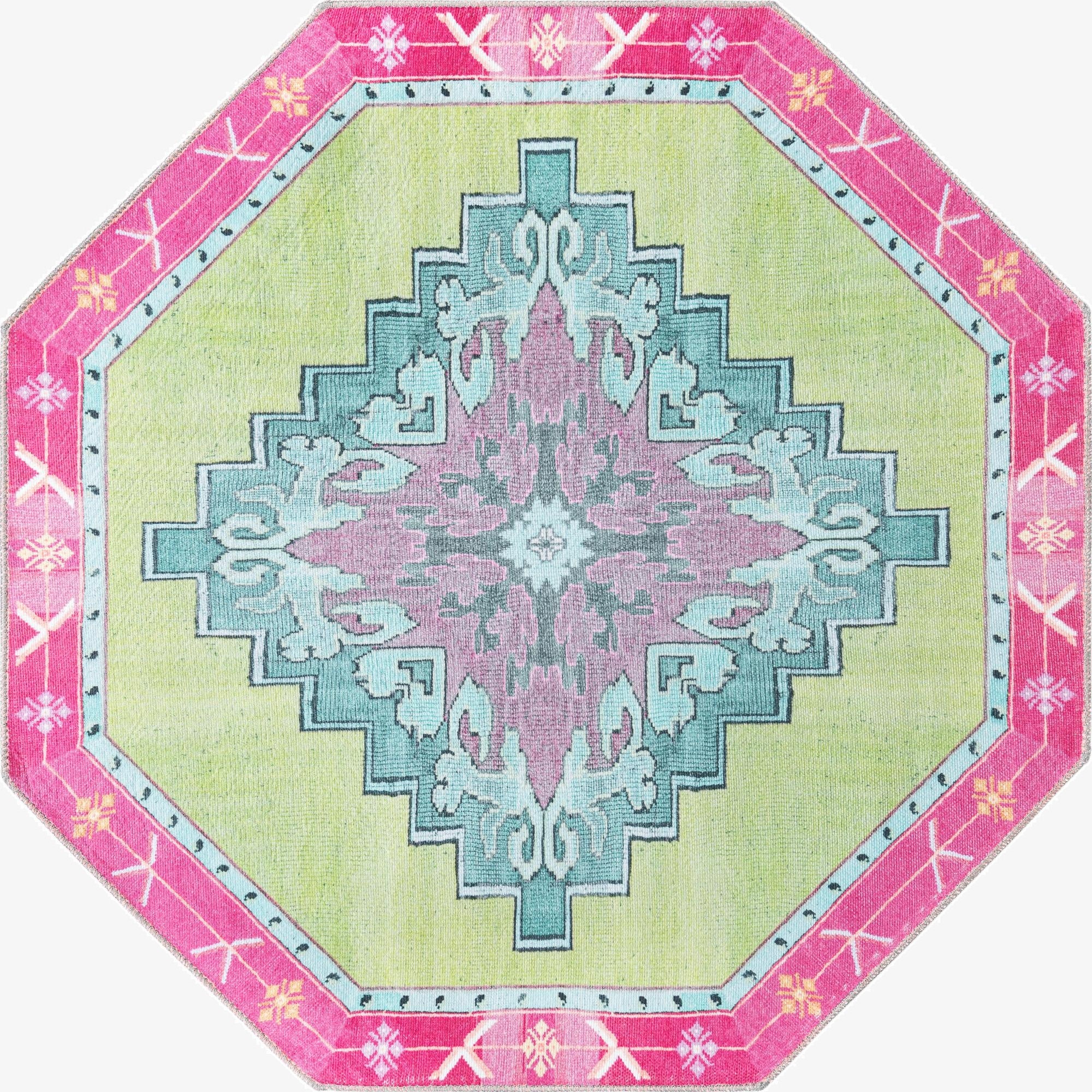  5' x 5' Timeless Octagon Rug
