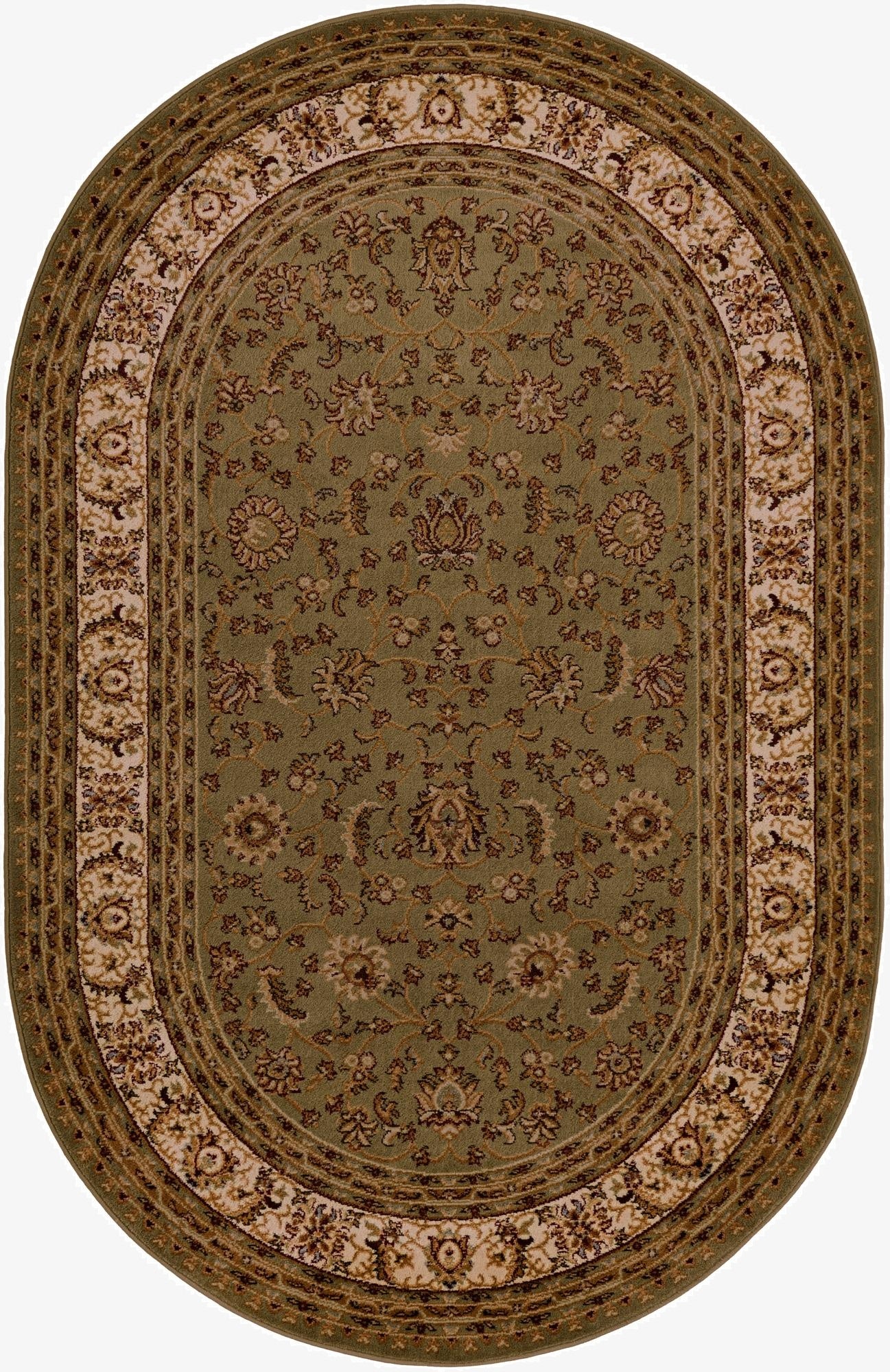  5' 3 x 8' Aditi Oval Rug