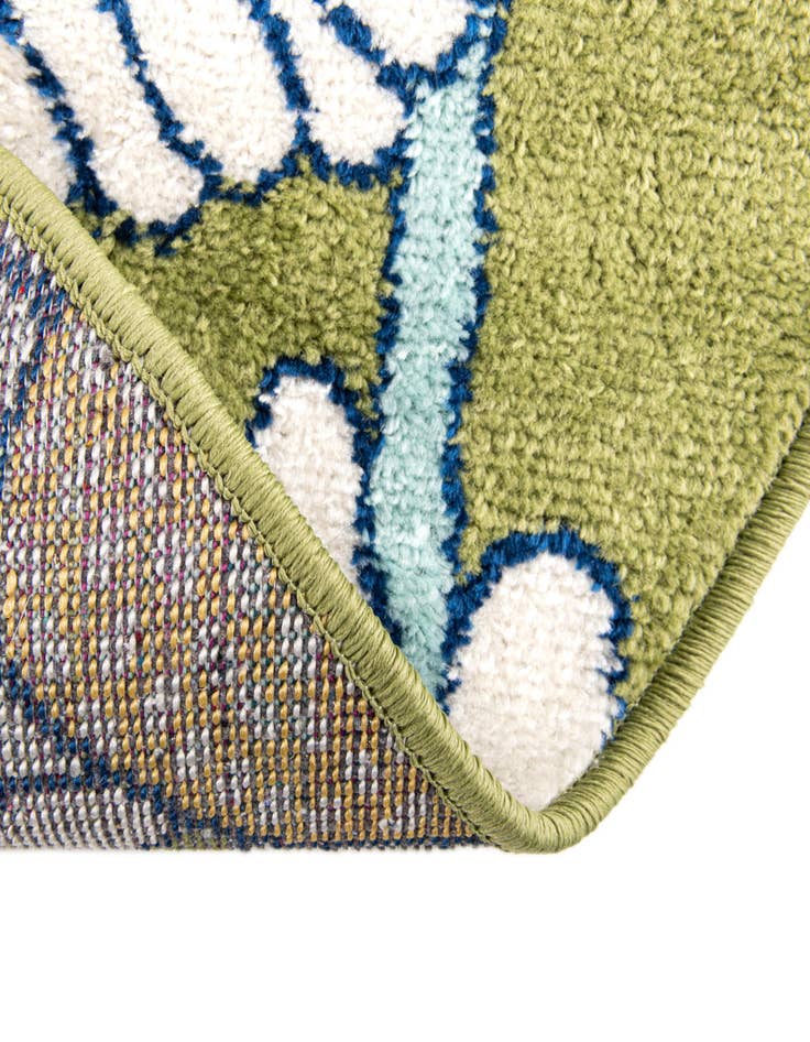 Detail image of  7' 10 x 10' Bloom Oval Rug