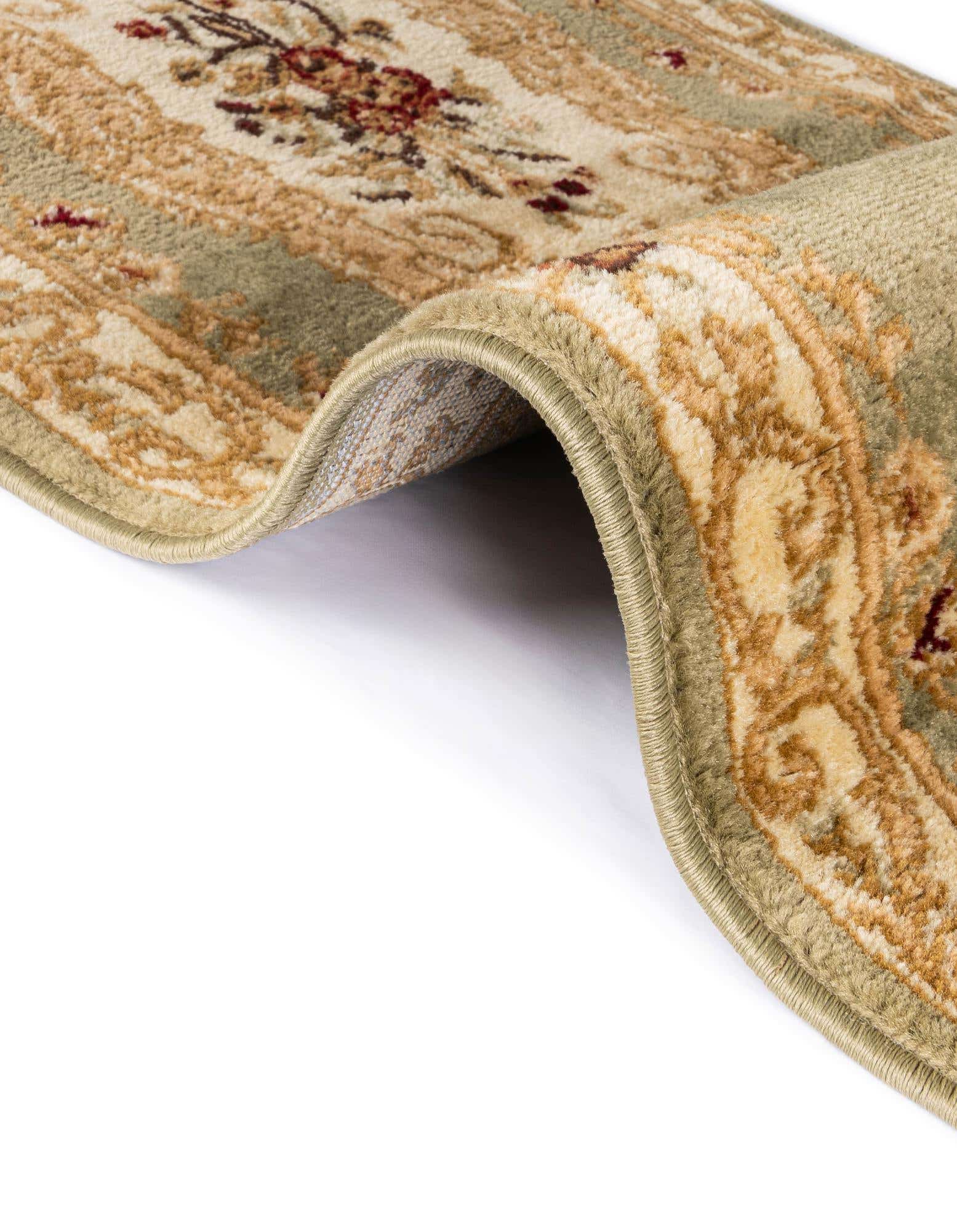 Green 4' x 6' Chateau Oval Rug | Rugs.com