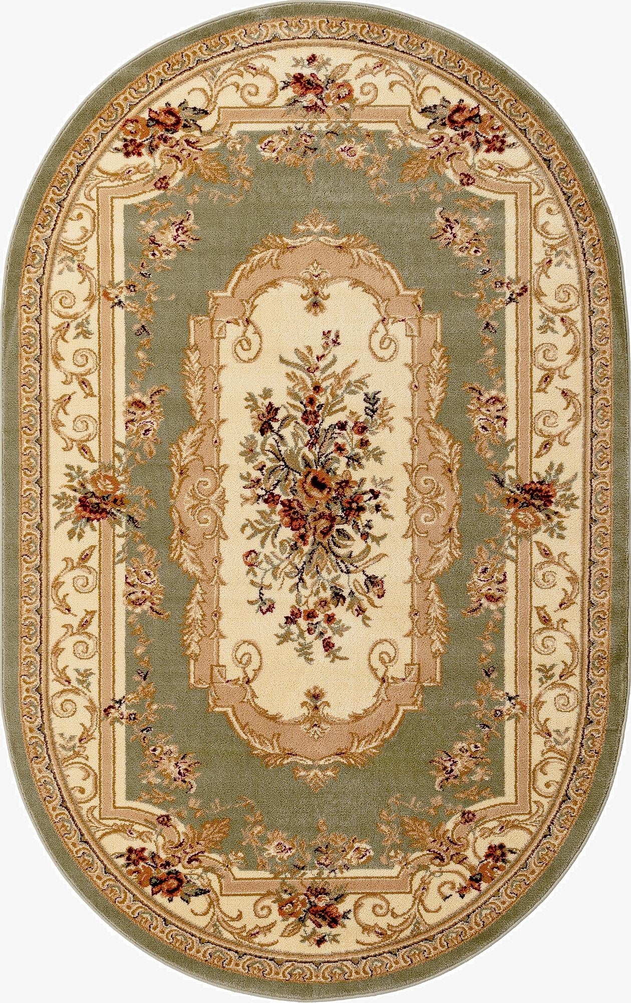  5' 3 x 8' Chateau Oval Rug