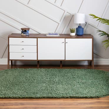  5' x 8' Everyday Shag Oval Rug