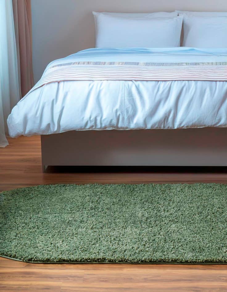 Detail image of  8' x 10' Everyday Shag Oval Rug