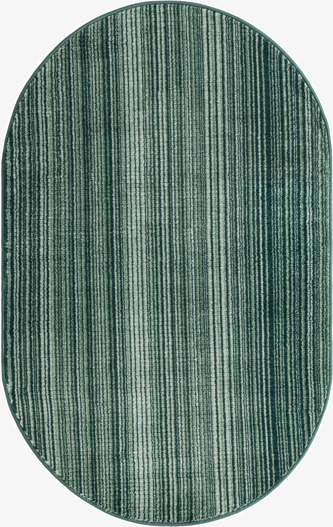  3' 3 x 5' 3 Gemstone Oval Rug