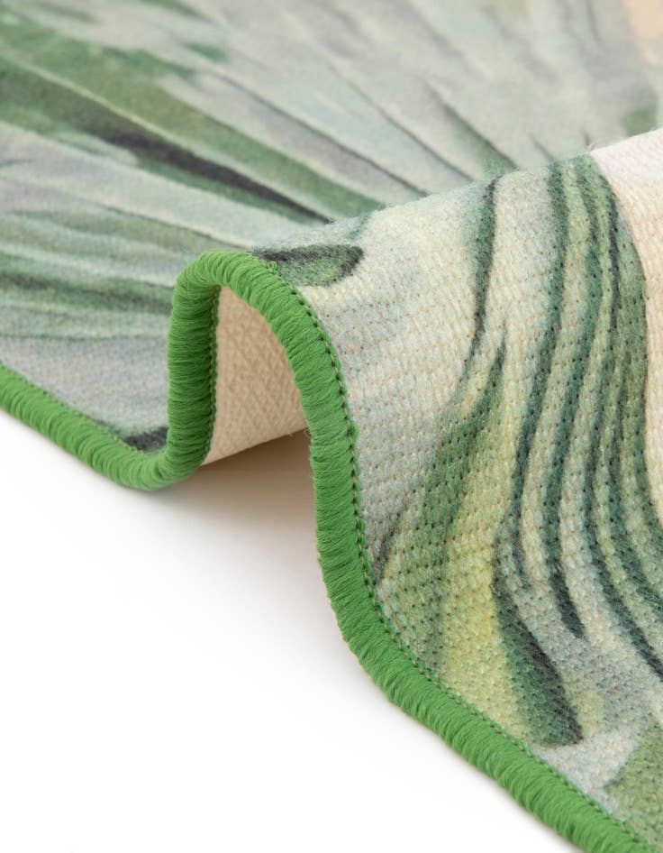 Detail image of 2' x 3' 1 Washable Jill Zarin Caribbean Indoor / Outdoor Oval Rug