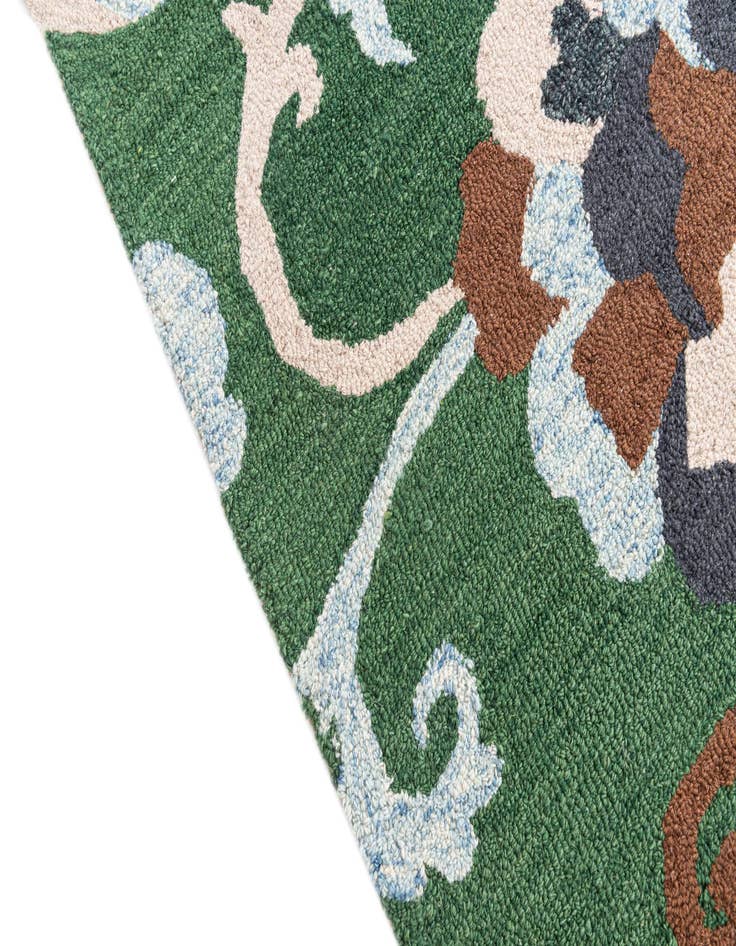Detail image of  5' 1 x 8' Agra Rug