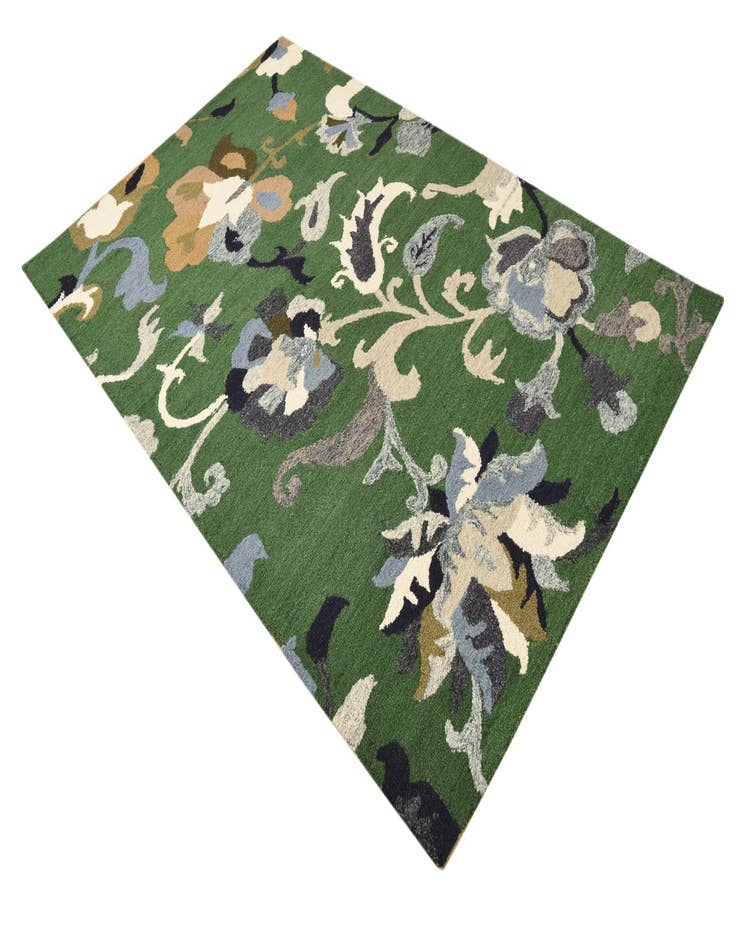 Detail image of  5' 1 x 8' 1 Agra Rug