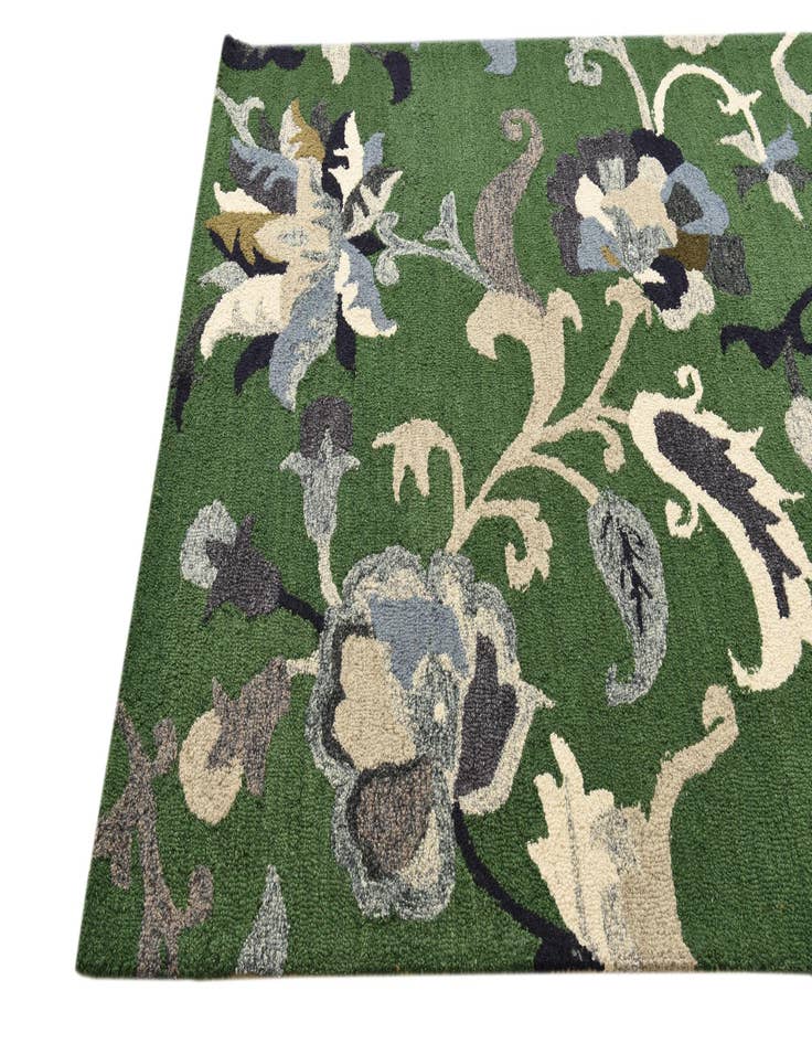 Detail image of  5' 1 x 8' 1 Agra Rug