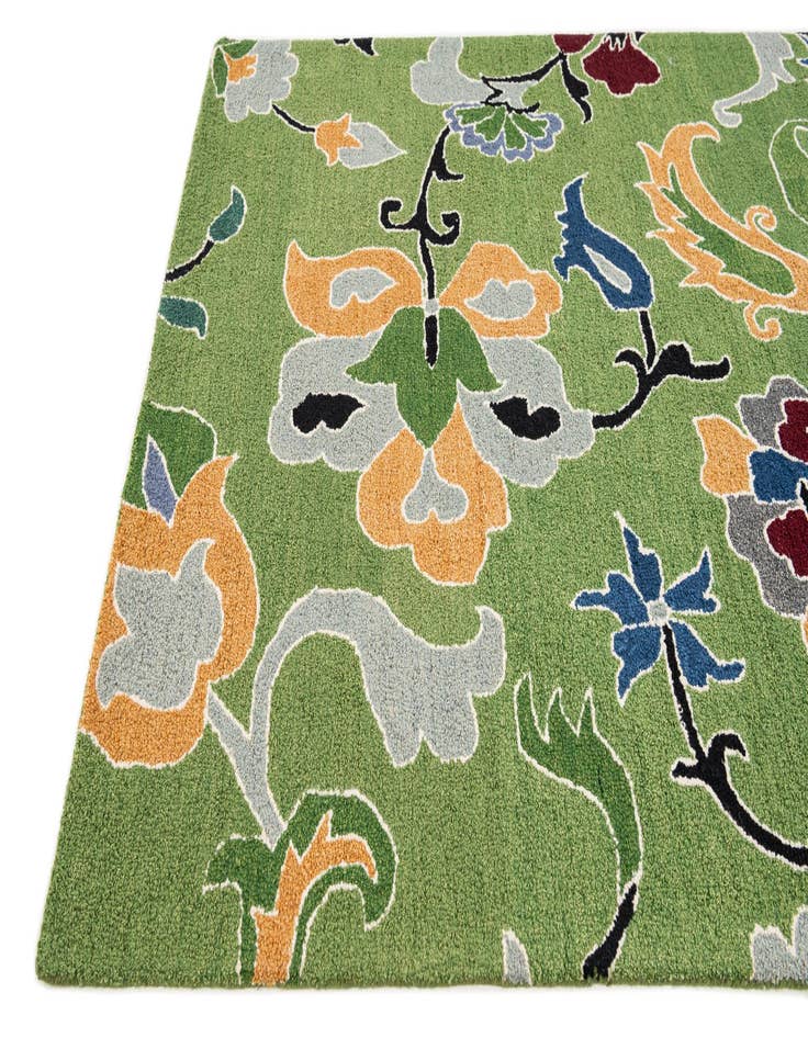 Detail image of  5' 1 x 7' 11 Agra Rug