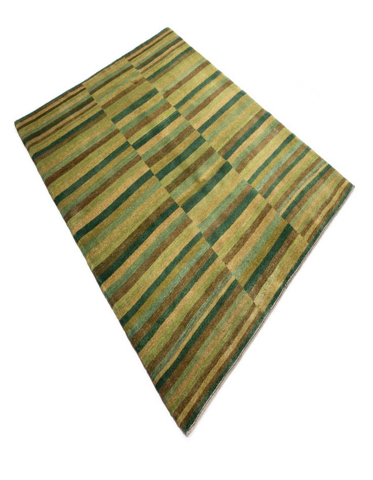 Detail image of  5' 1 x 6' 6 Amaleh Wool Rug