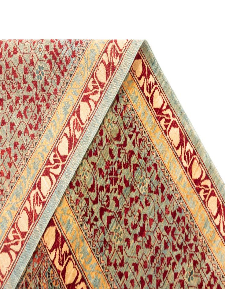 Detail image of  12' 3 x 15' 8 Amina Wool Rug