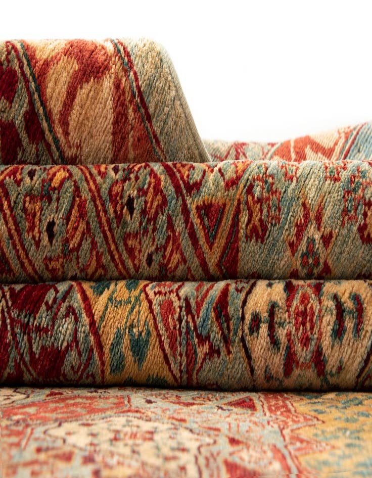 Detail image of  8' 2 x 11' 7 Amina Wool Rug