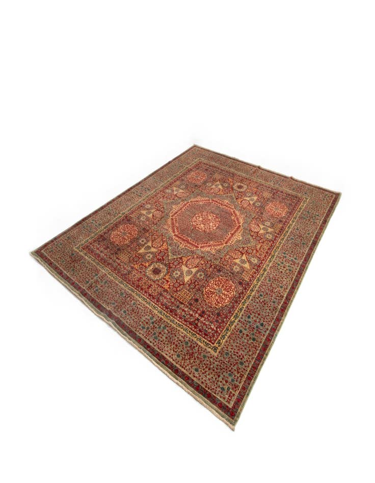 Detail image of  8' 1 x 9' 10 Amina Wool Rug