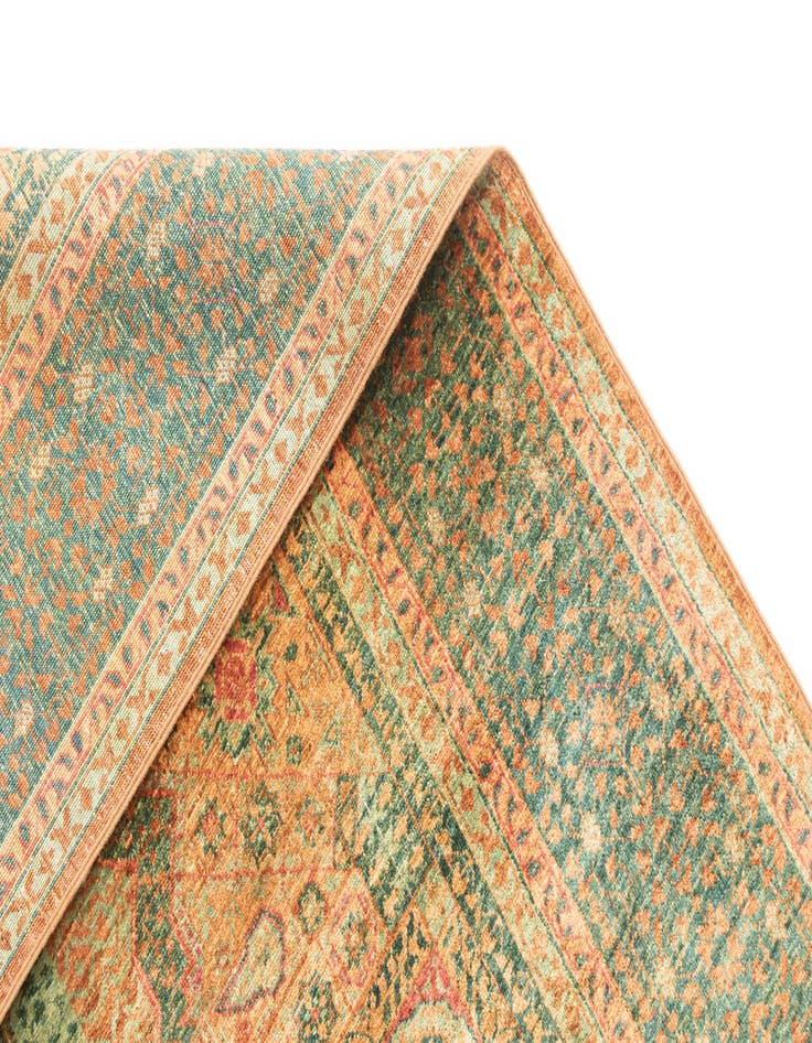 Detail image of  5' x 6' 8  Hand Knotted Amina Rug