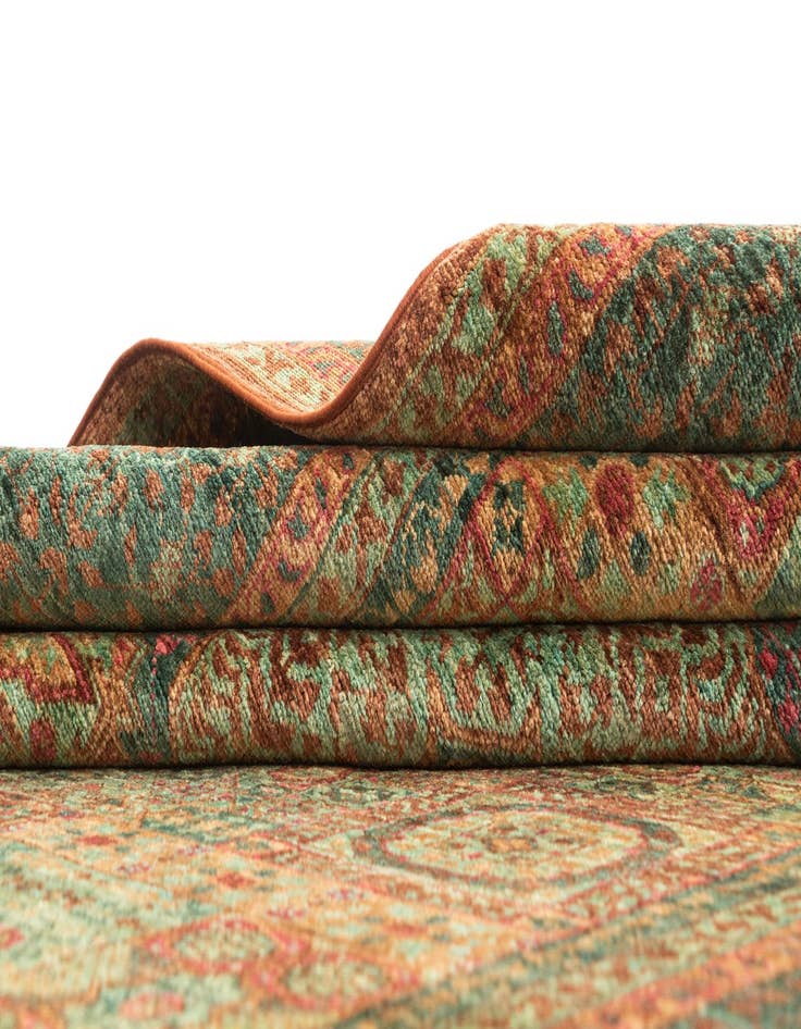 Detail image of  4' 11 x 6' 8  Hand Knotted Amina Rug